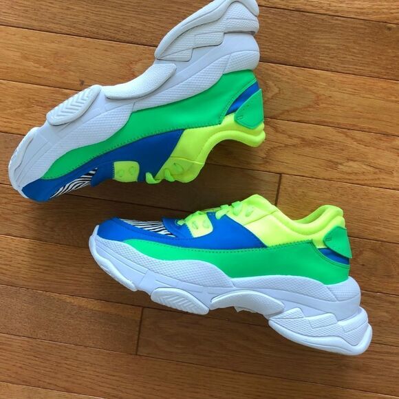 Jeffrey Campbell Womens Online Sneaker Neon 8 - Picture 7 of 8